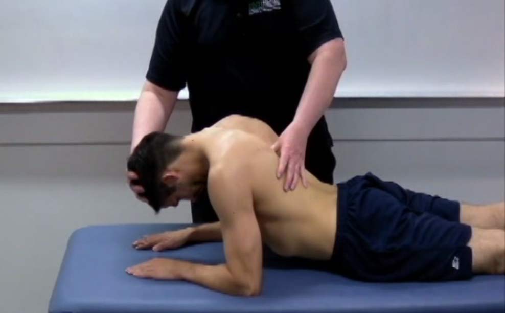 25. Tucker Prone Thoracic