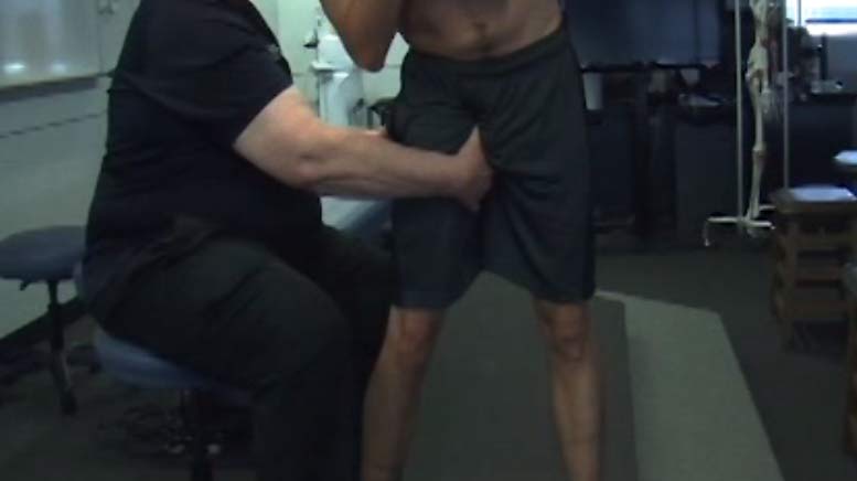 83. Sutherlands Internal Rotation of the Hip Method 1