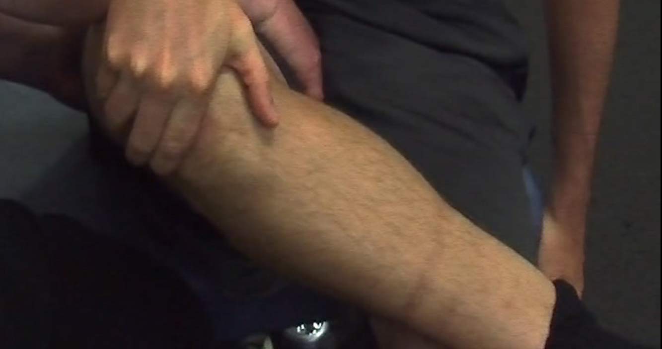 87. Sutherlands Technique for Internal Rotation of the Hip Method Two